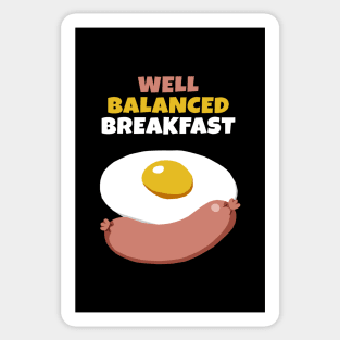 Well Balanced Breakfast Sticker